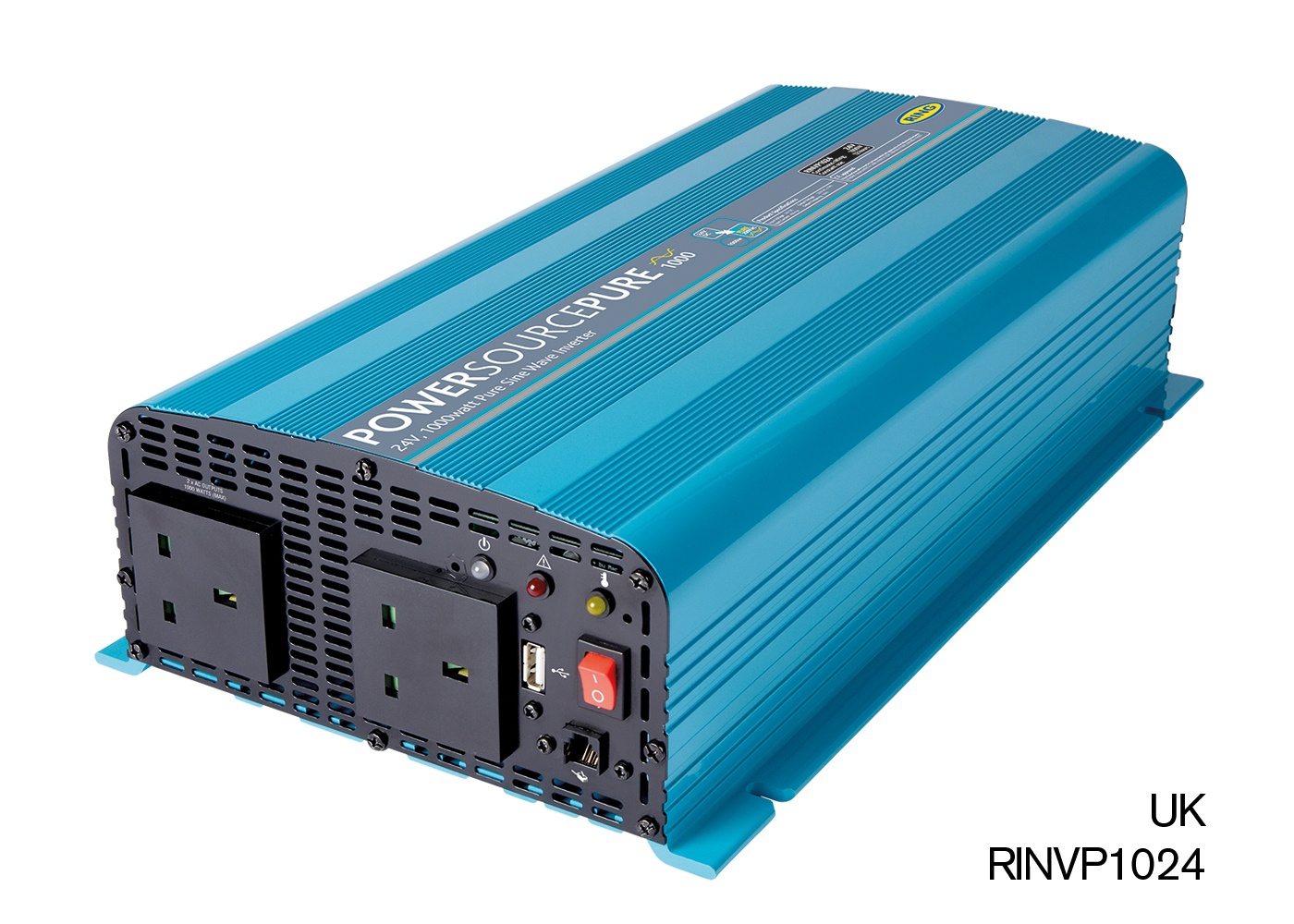 Pure Sine Wave Inverter 1000W PowerSourcePure Inverter RINVP1024